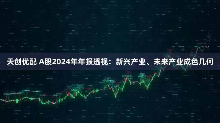 天创优配 A股2024年年报透视：新兴产业、未来产业成色几何