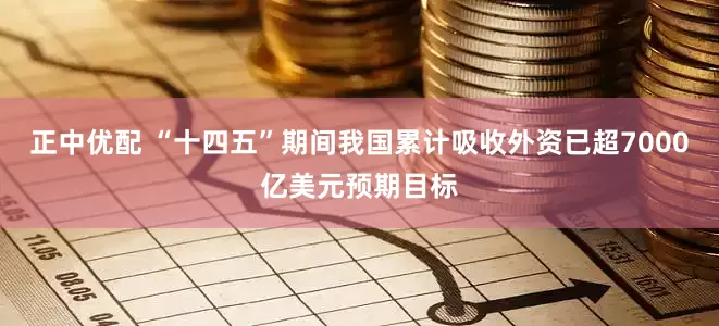 正中优配 “十四五”期间我国累计吸收外资已超7000亿美元预期目标