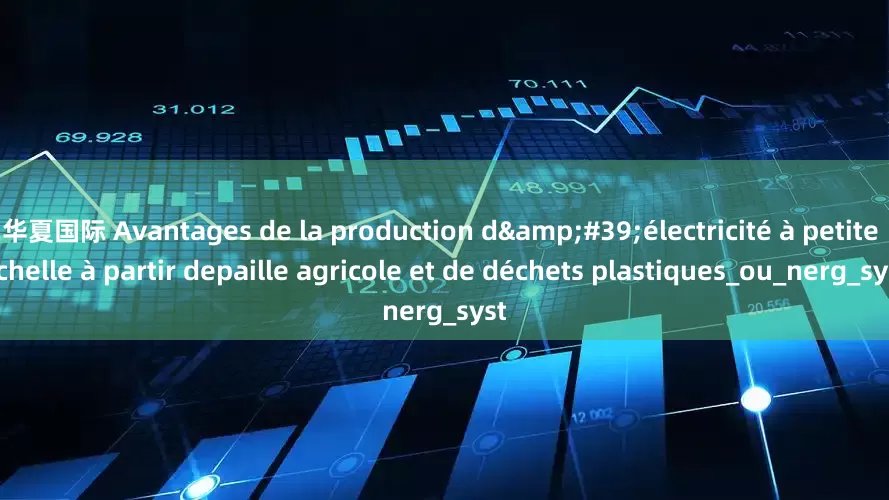 华夏国际 Avantages de la production d&#39;électricité à petite échelle à partir depaille agricole et de déchets plastiques_ou_nerg_syst