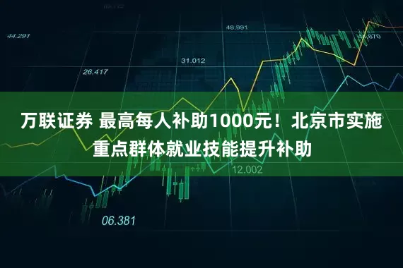 万联证券 最高每人补助1000元！北京市实施重点群体就业技能提升补助